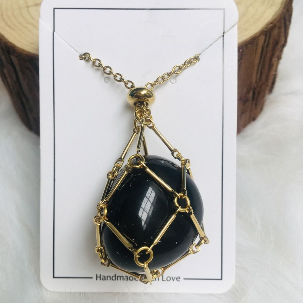JoyauDiamanté™ - Collier en Pierre de Cristal Interchangeable pour un Style Radieux et une Harmonie Intérieure