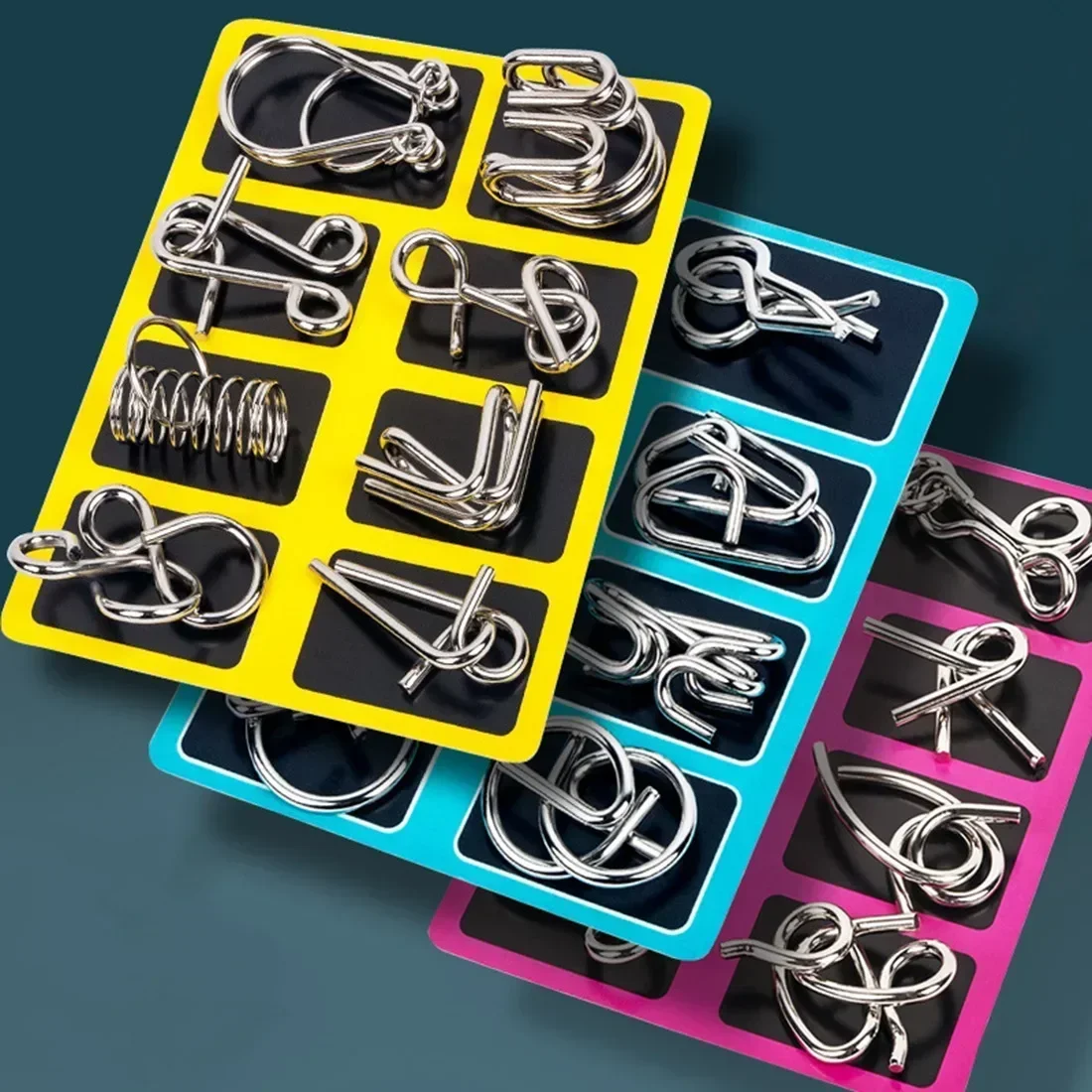 Kletshuts™ MetalPuzzles : Casse-têtes Métalliques pour Enfants