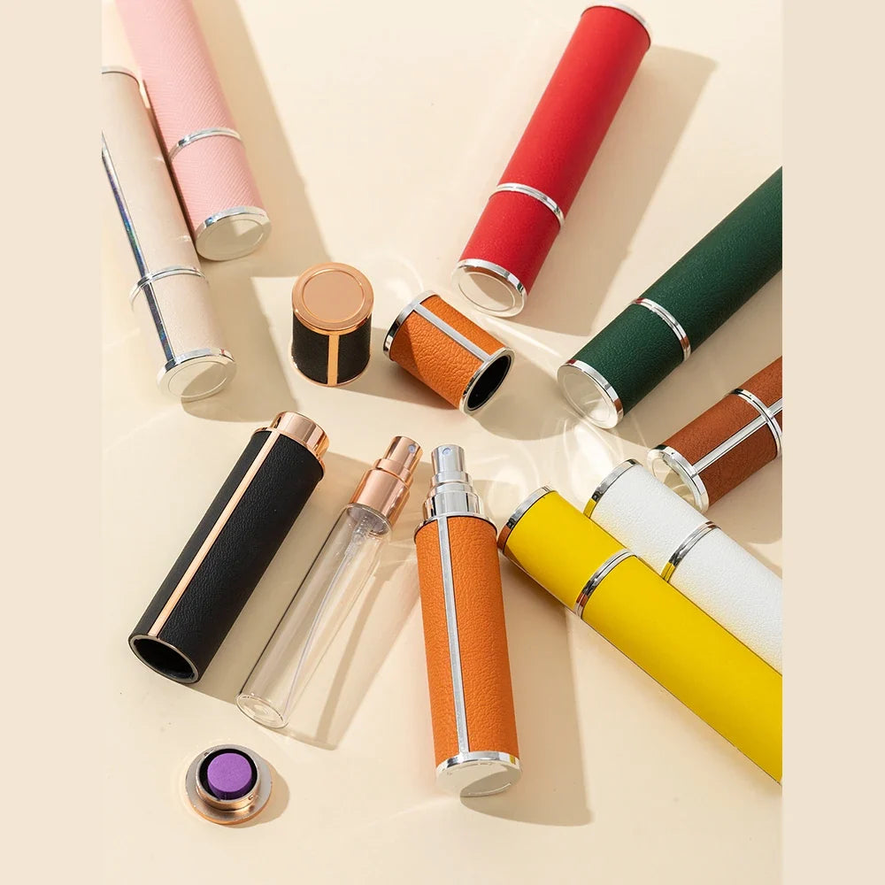 AromaGo Vaporisateur de Parfum 10ml | Rechargeable & Étanche | Mini Flacon de Voyage