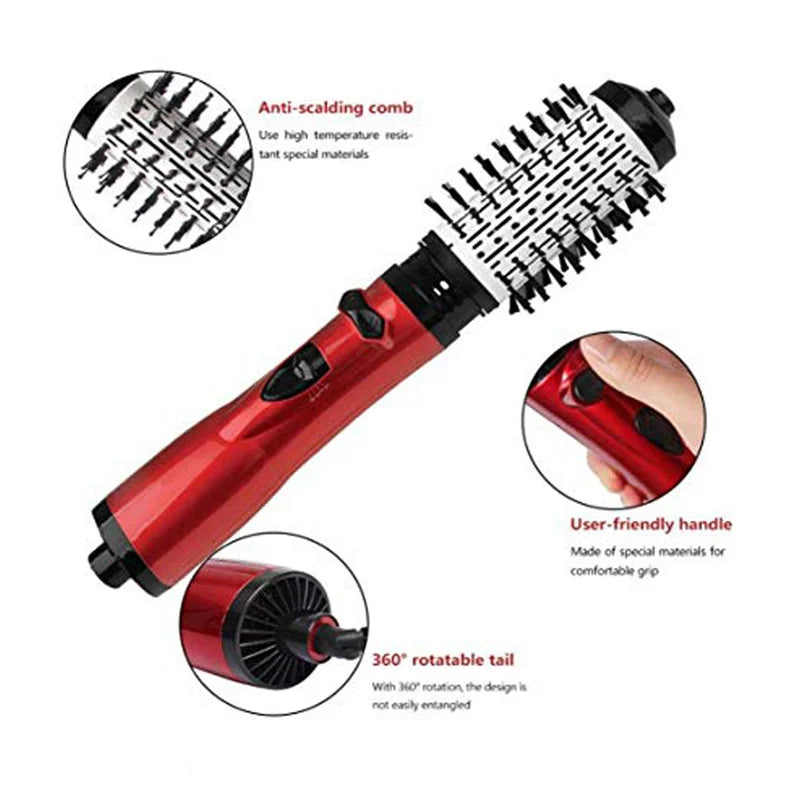 StilMeister™ Brosse rotative 3-en-1, Styler &amp; Sèche-cheveux