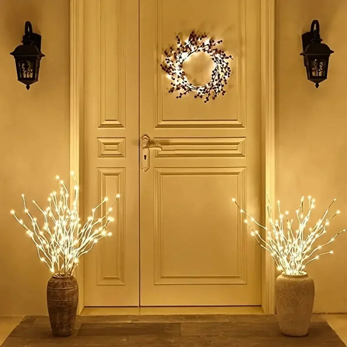 Éclairage LED de Noël pour Intérieur & Extérieur – Décoration de Noël Économe en Énergie