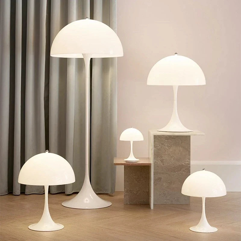 Lampe de Table Panthella – Lampe Champignon de Style Mid-Century avec Lumière Douce Diffusée