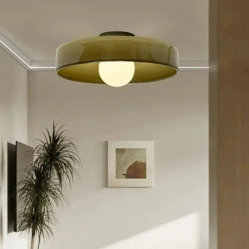 GLASSGLOW Lampe de plafond – Design nordique en verre pour un éclairage élégant