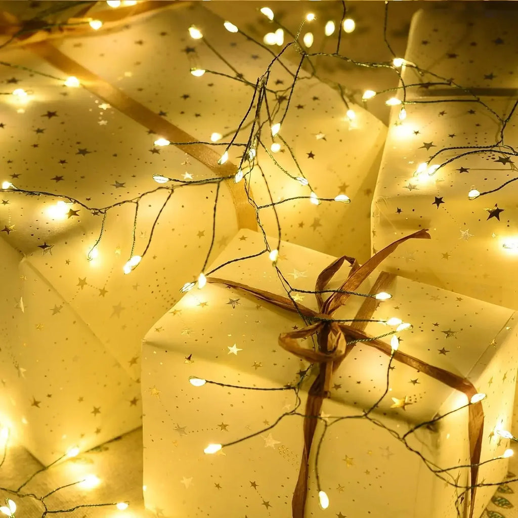 Guirlande lumineuse LED Ignisia | Avec télécommande | 30–75 m | 900–2000 LEDs | Étanche IP65 | Pour Noël, Halloween & fêtes