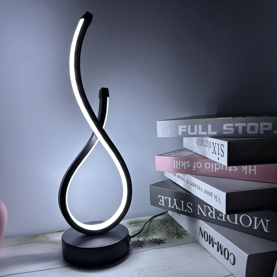 Lumoara Lampe de Table LED | Dimmable | 3 Couleurs de Lumière | Design Moderne