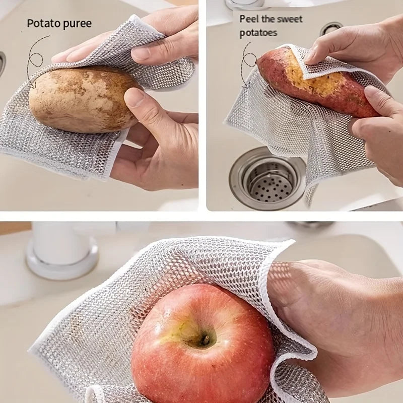 Cleaner Pro° ScrubPad : Éponge à Vaisselle Multifonctionnelle