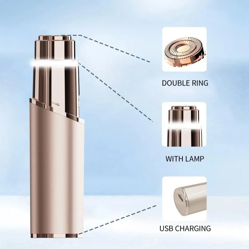 Tondeuse à Cheveux - 2 en 1 Électrique pour Sourcils et Visage