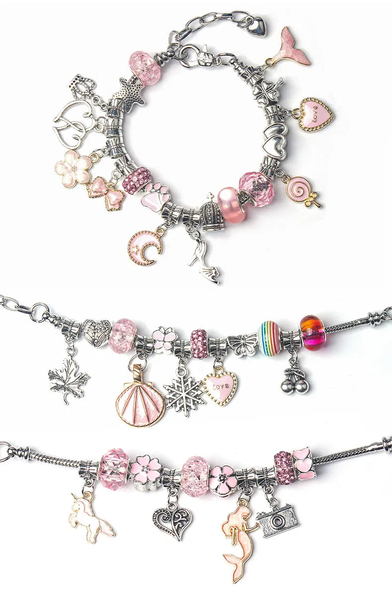 Jewelance™ BraceletKit - Kit de Création de Bijoux à Faire Soi-Même