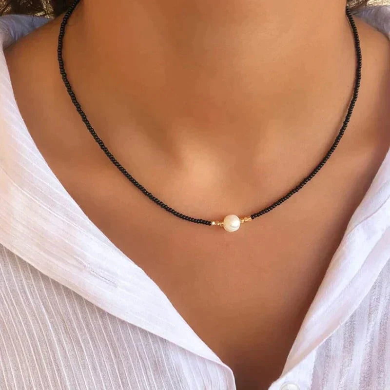 Pocket Pearl™ - Collier avec perles naturelles | 1+1 Gratuit