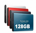 Brehn | SSD Externe 128 Go | USB 3.1 & USB-C Haute Vitesse | Technologie NVMe M.2 | Boîtier en Aluminium Résistant aux Chocs | Plug & Play pour PC, Mac & Mobile