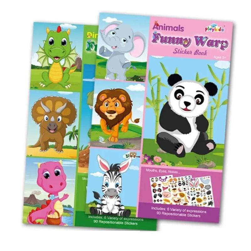 Kletshuts™ StickerBook 1+1 GRATUIT : Livre d'autocollants DIY pour garçons et filles