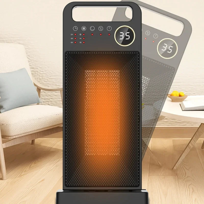 Chauffage Électrique 2000W avec Télécommande et Écran Tactile
