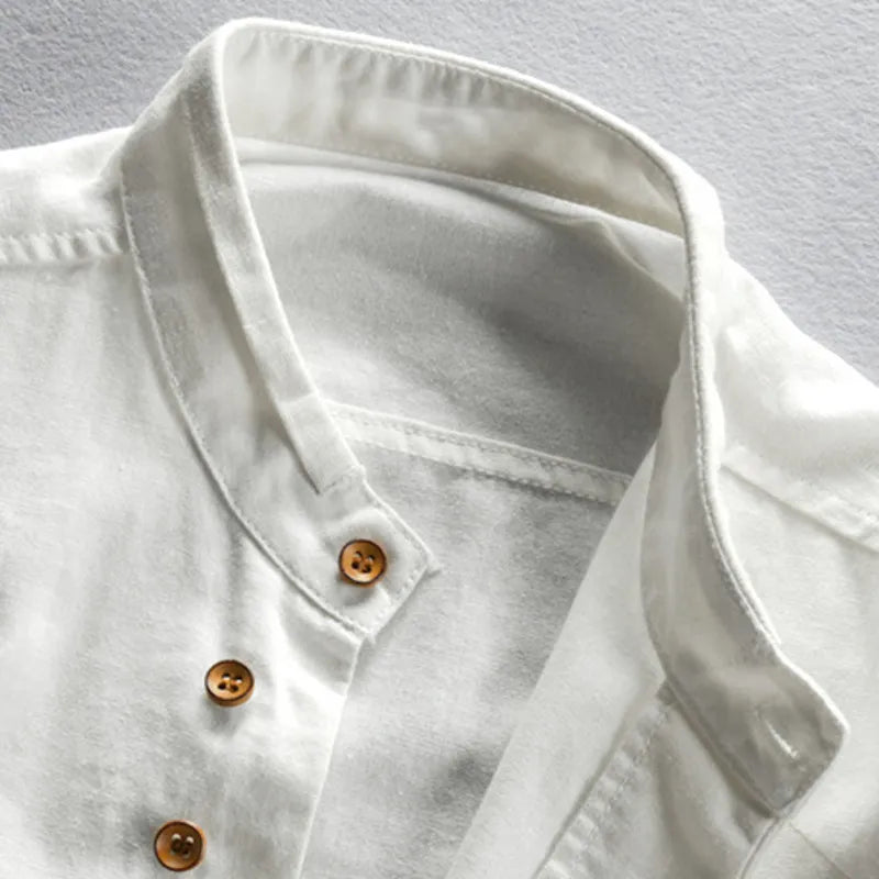 Chemise pour hommes automne 2026 - Design japonais traditionnel - Yuki