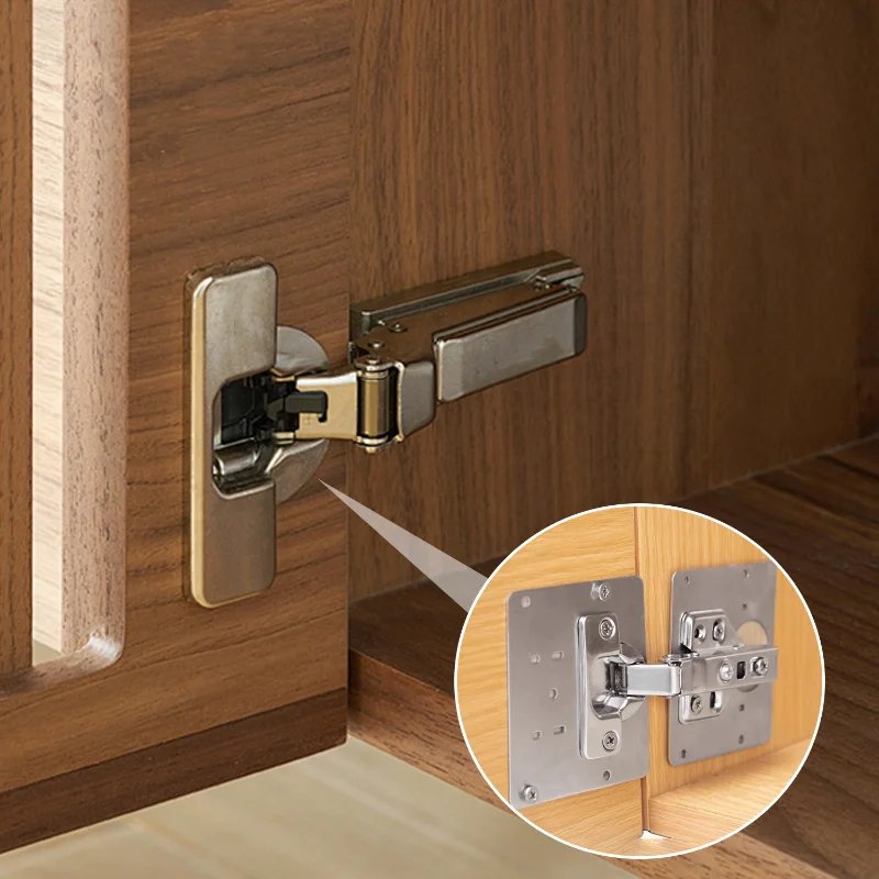 HingePlate 1+1 GRATUIT : Réparation de Charnières de Meubles DIY Plaque Latérale