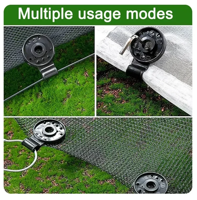 GlideHold® ShadeClips : Clips de Ombre Durables pour Tente et Tissu Extérieur