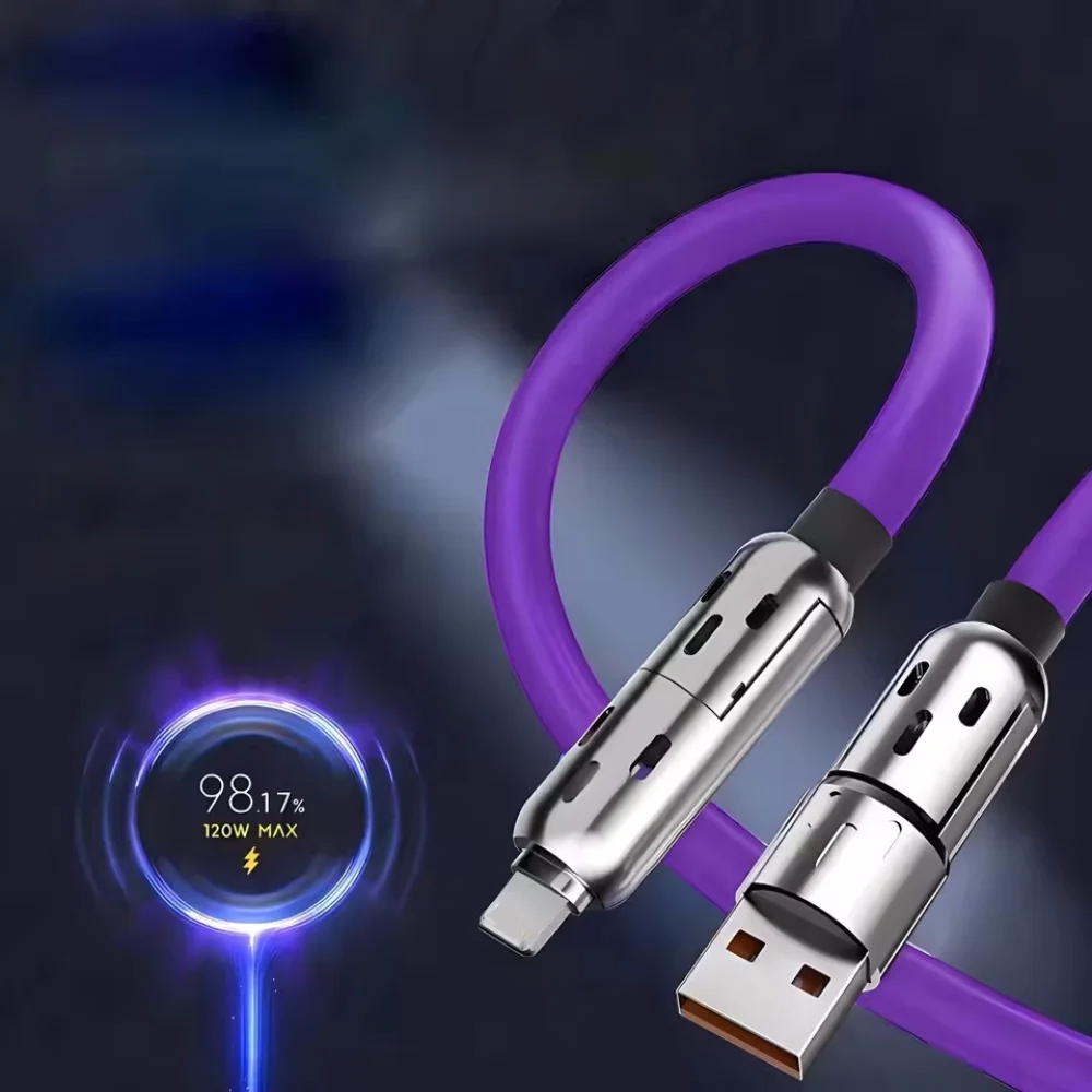 Globetrek° UniversalCable 1+1 GRATUIT : Câble de Chargement Universel Intelligent Multi-Ports