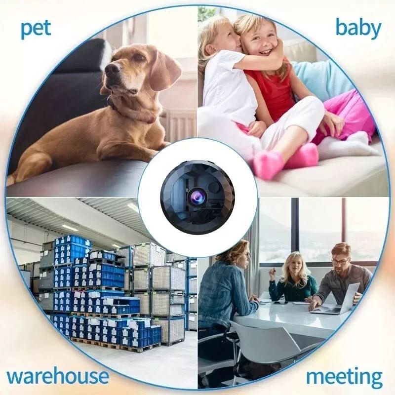 Skanto Skanto | Caméra Mini WiFi Magnétique 1080P HD pour Surveillance Discrète