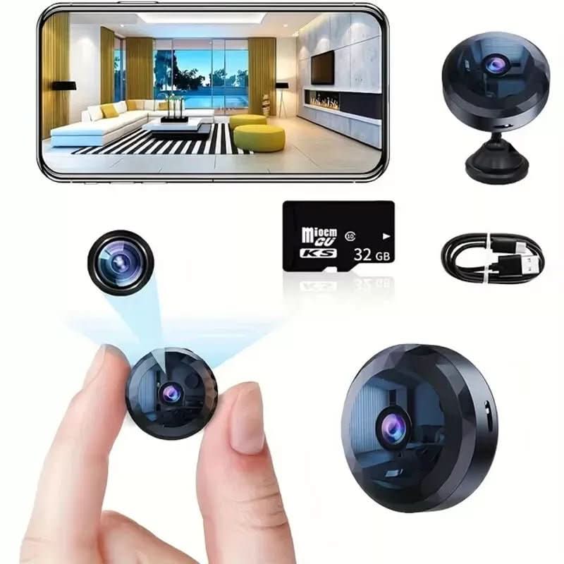 Skanto Skanto | Caméra Mini WiFi Magnétique 1080P HD pour Surveillance Discrète