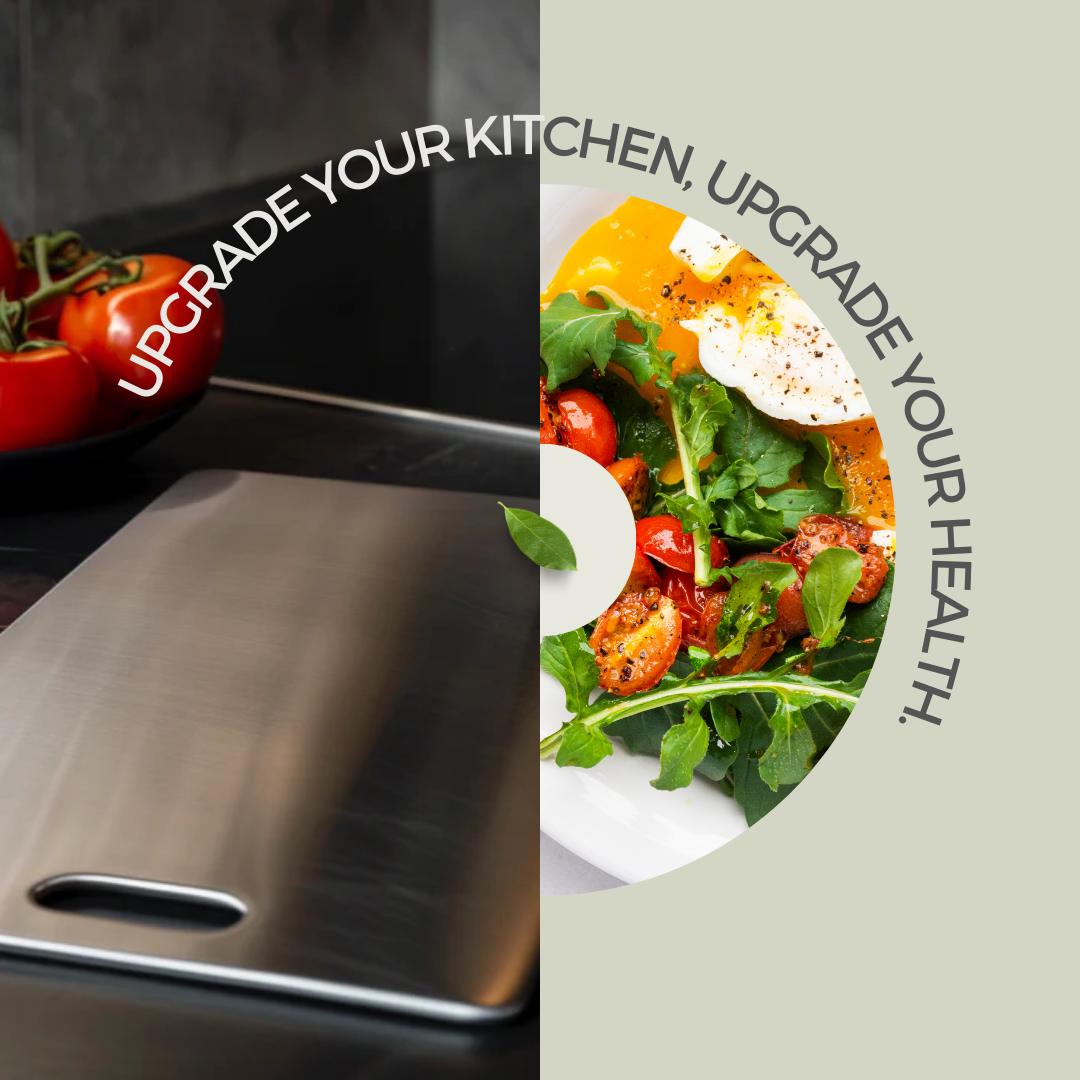 Skanto | Planche à découper en acier inoxydable pour chefs professionnels et amateurs