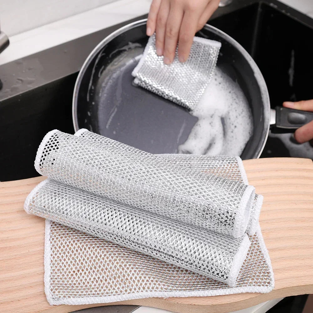 Cleaner Pro° ScrubPad : Éponge à Vaisselle Multifonctionnelle