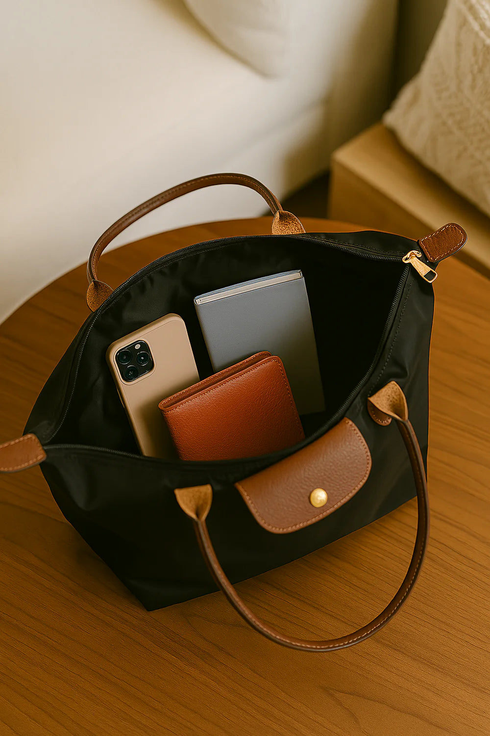 Sac à Main Pliable Imperméable – Sac Élégant et Compact Pour Femme au Quotidien