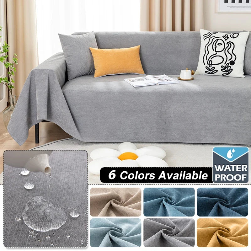 HomeGuard Couverture de Canapé | Imperméable & Résistant aux Rayures | Protection contre la Poussière & Couverture Polyvalente | Pour Canapé, Lit & Espace de Vie