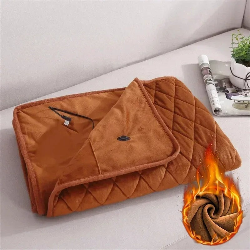 Couverture Chauffante Portable pour la Maison et le Bureau