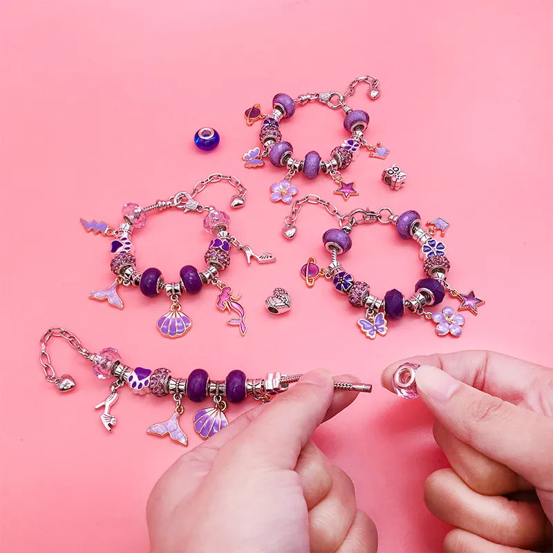 Jewelance™ BraceletKit - Kit de Création de Bijoux à Faire Soi-Même