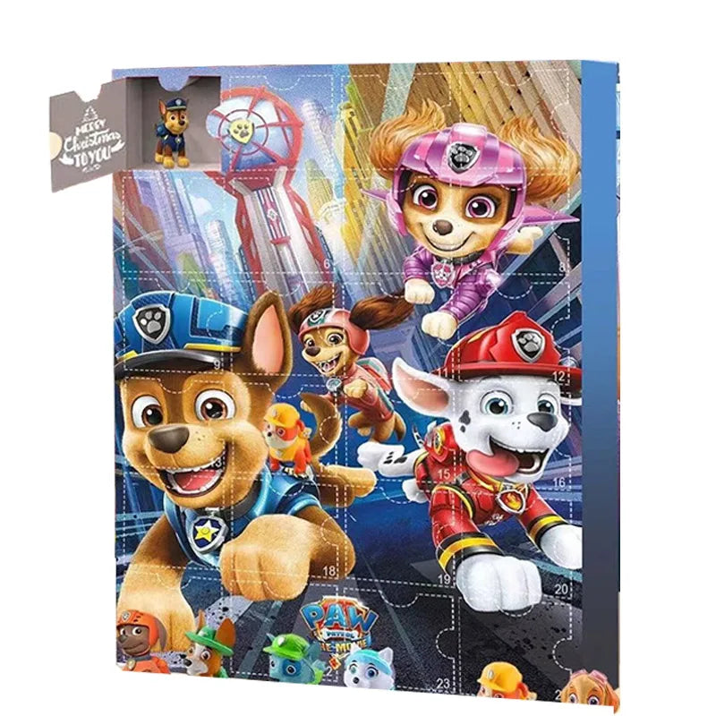 PawPatrol Joy | Calendrier de l'Avent avec 24 figurines magiques