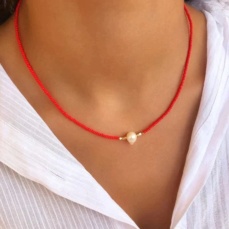 Pocket Pearl™ - Collier avec perles naturelles | 1+1 Gratuit
