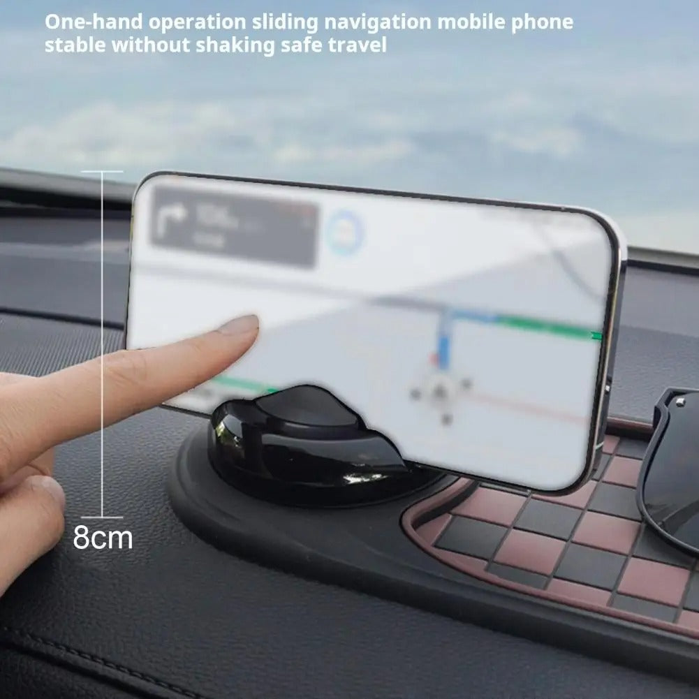 Holder360° DashboardMat 1+1 GRATUIT : Tapis de Téléphone Antidérapant Universel pour Tableau de Bord