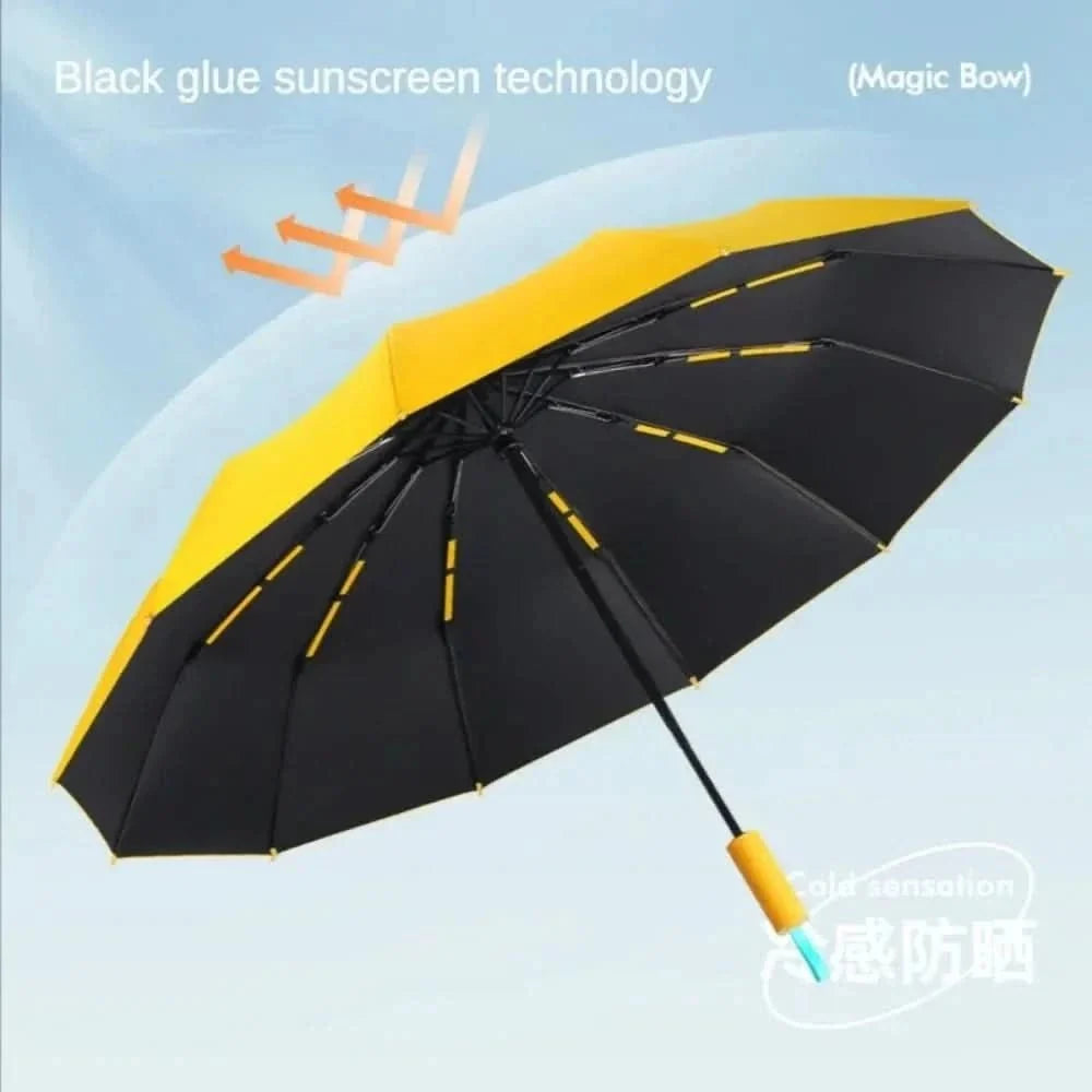 WetterWächter – Parapluie de poche résistant au vent et à l'eau