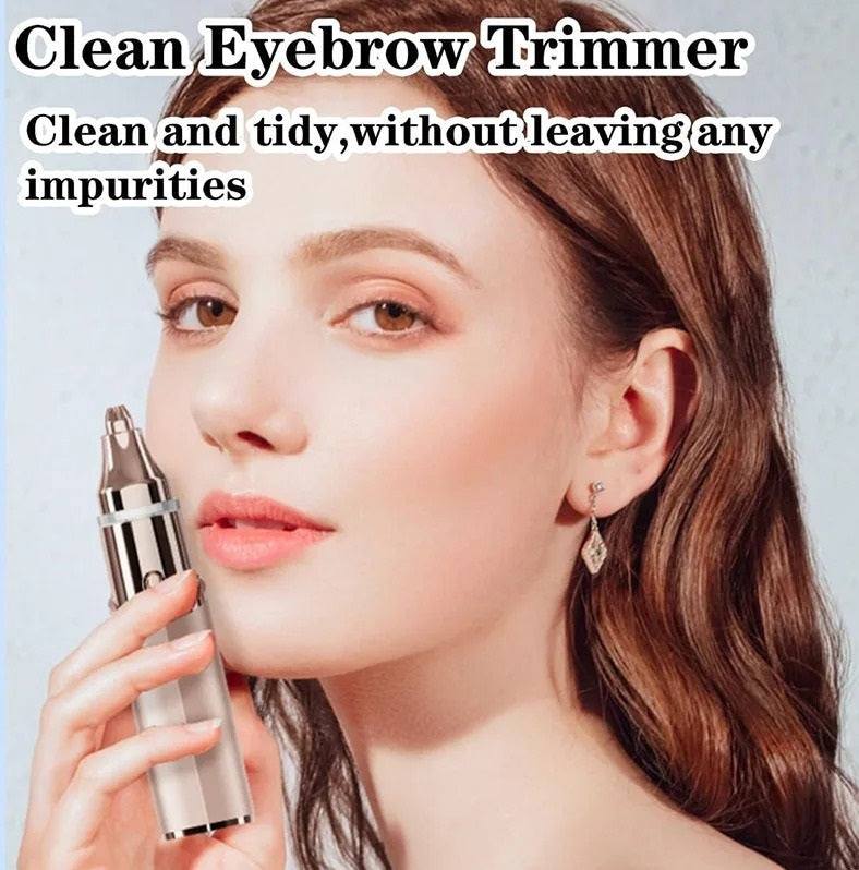 Tondeuse à Cheveux - 2 en 1 Électrique pour Sourcils et Visage
