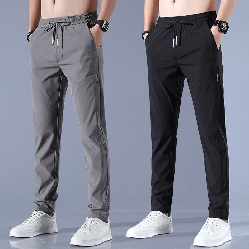 50% DE REMISE || Ice Silk™ - Pantalons de sport pour hommes