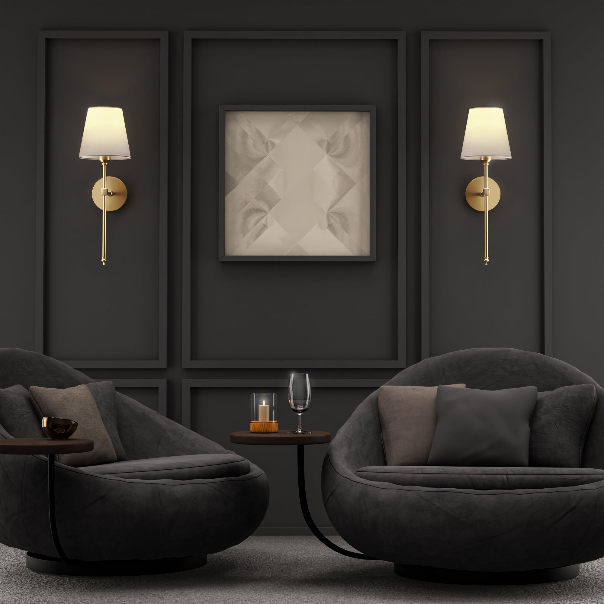 Sienna™ | APPLIQUES MURALES SANS FIL (ENSEMBLE DE 2)