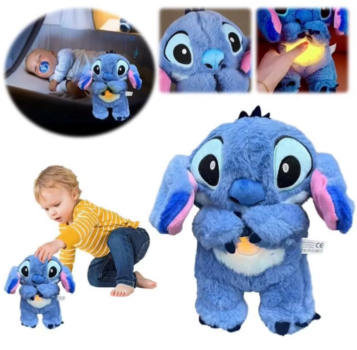 🐾 Stitch™ Étreinte Apaisante | Respiration apaisante & mélodies douces !
