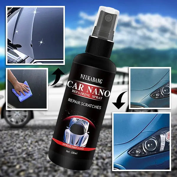 Spray de Revêtement Nano-Céramique pour Peinture de Voiture – Enlève les Rayures