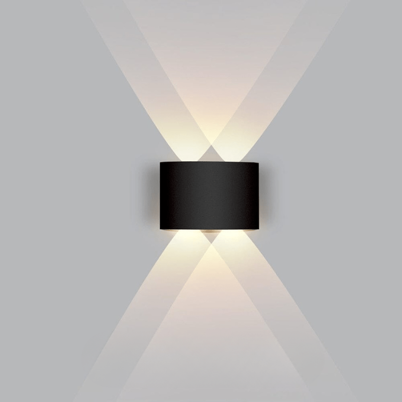 Applique murale LED extérieure étanche – Éclairage extérieur élégant et économe en énergie en aluminium