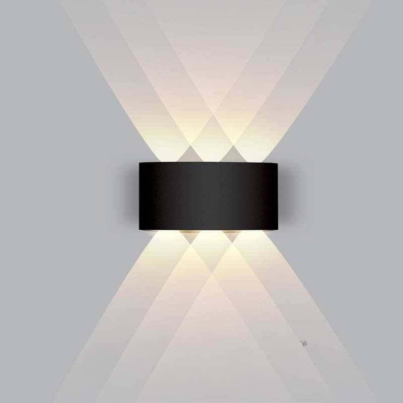 Applique murale LED extérieure étanche – Éclairage extérieur élégant et économe en énergie en aluminium