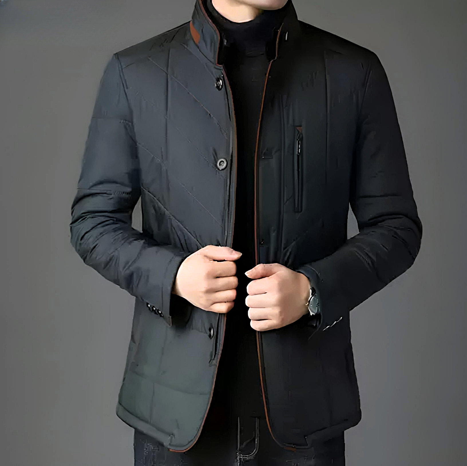 Veste d'hiver pour hommes matelassée avec technologie d'isolation premium - Édition Arctix Pro Winterzauber
