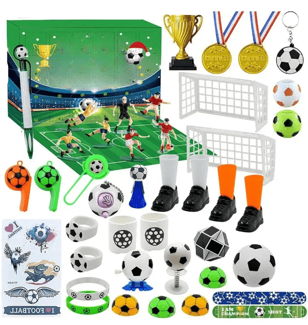 Calendrier de l'Avent Football pour Enfants – 24 Jours de Surprises Footballistiques