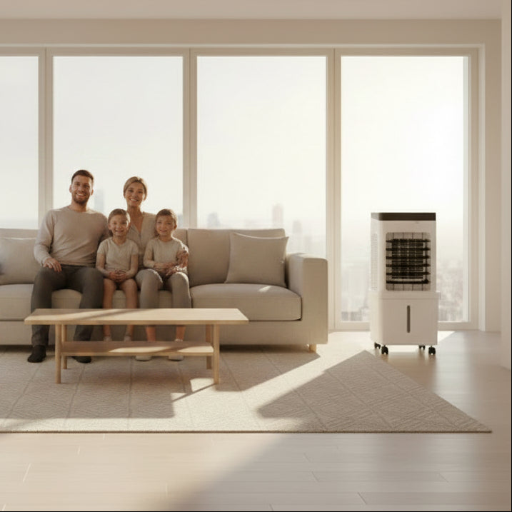 COOLNOVA – Refroidisseur d'air mobile – Fraîcheur flexible 3-en-1 pour la maison
