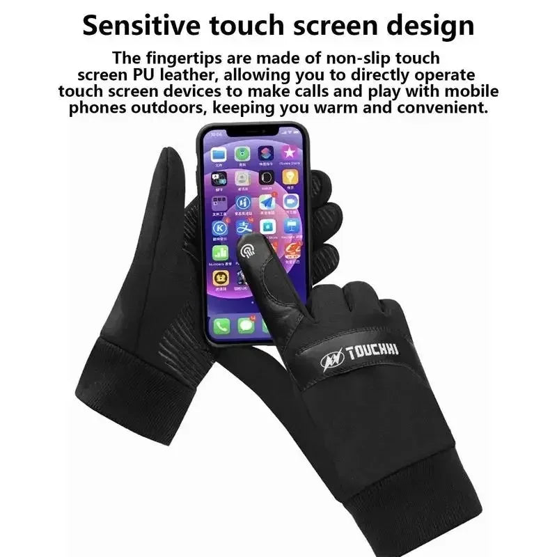 Gants Chauffants USB ThermaGlide | Imperméables & Tactiles | Chauffe-mains d'hiver pour le ski, la moto & les activités de plein air
