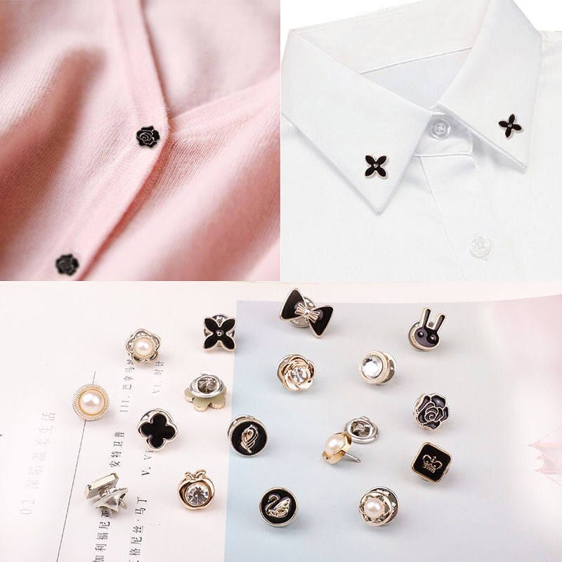 Set de 10 boutons pressions en métal pour vêtements et projets DIY | Boutons pressions en métal robustes | Facile à installer