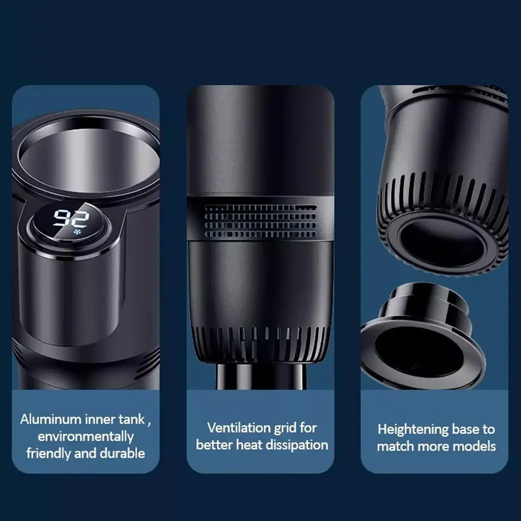 Support de Tasse Chauffant et Réfrigérant – Support Électrique pour Tasse dans la Voiture
