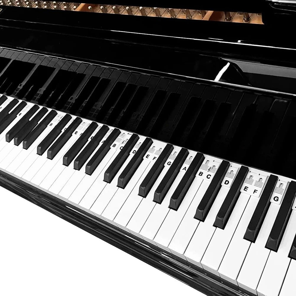 KeyboardLabel - Étiquette en Silicone Amovible pour Piano et Clavier