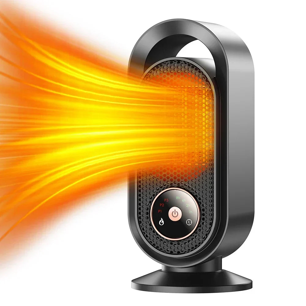 Mini Chauffage Soufflant 1000W – Radiateur Électrique Portable pour Bureau et Chambre