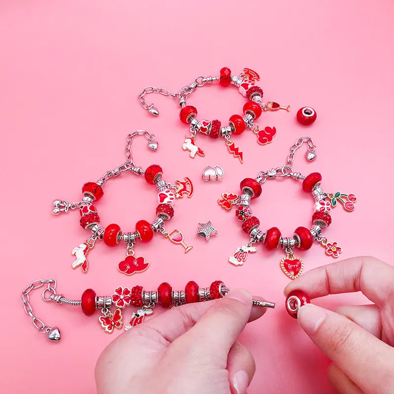 Jewelance™ BraceletKit - Kit de Création de Bijoux à Faire Soi-Même