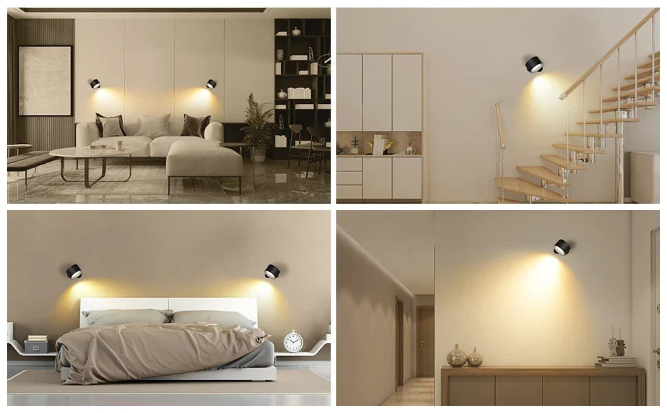 Lampe murale LED anti-éblouissement