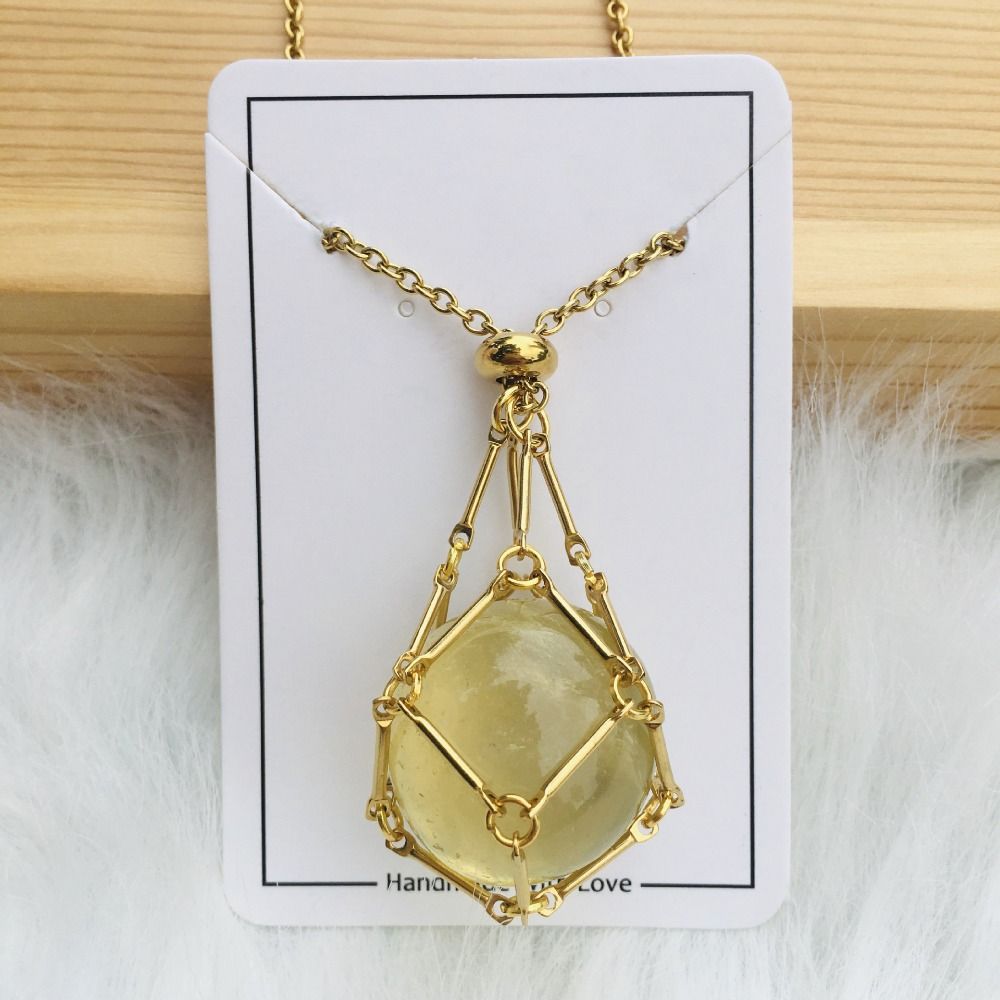 JoyauDiamanté™ - Collier en Pierre de Cristal Interchangeable pour un Style Radieux et une Harmonie Intérieure